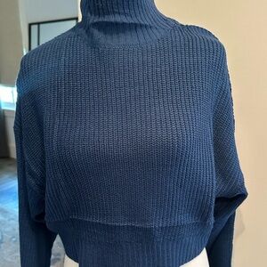 Elegant Navy Turtleneck Sweater - Brand New with Tags - Adorable!!!